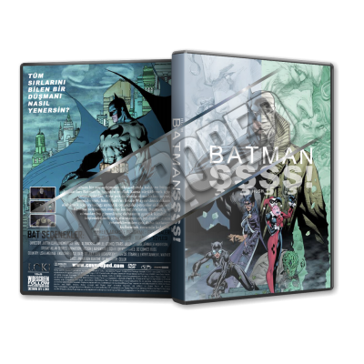 Batman Şşşş - Batman Hush 2019 Türkçe Dvd Cover Tasarımı